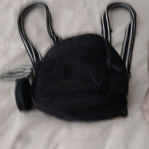 Stylish Black Women's Bag Pink Bookbag